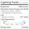 Luxrite 4FT T5 LED Tube Light Bulbs 24W 54W Equivalent 3200LM 4CCT 3500K-5000K Ballast Bypass, 4PK LR34154-4PK - alternate 4
